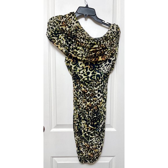 AFRM Lennie Mini Dress in Full Animal‎ Size S - Picture 5 of 7